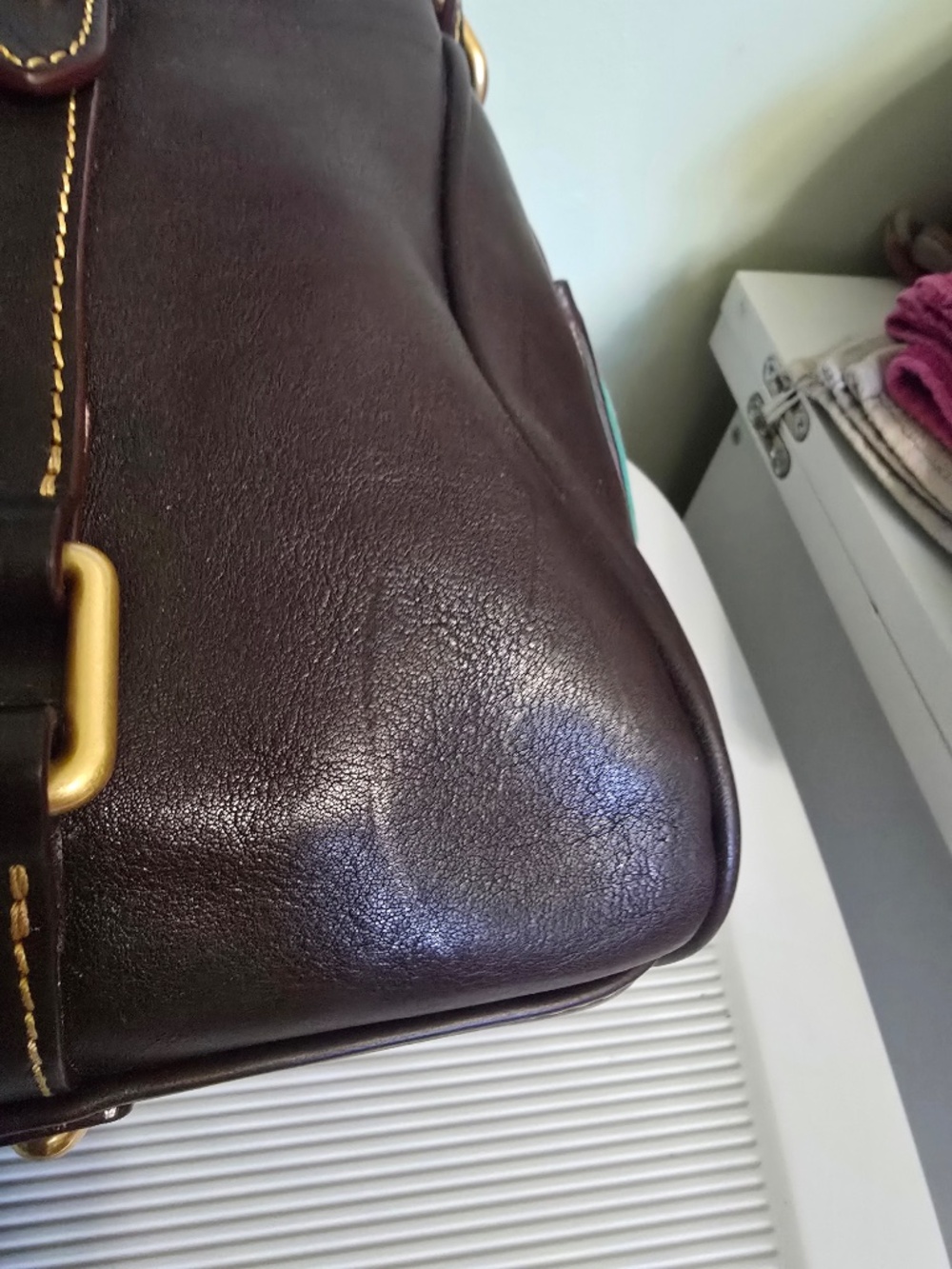 Pre-Loved Dooney & Burke Florentine Large Satchel - Picture 6 of 7